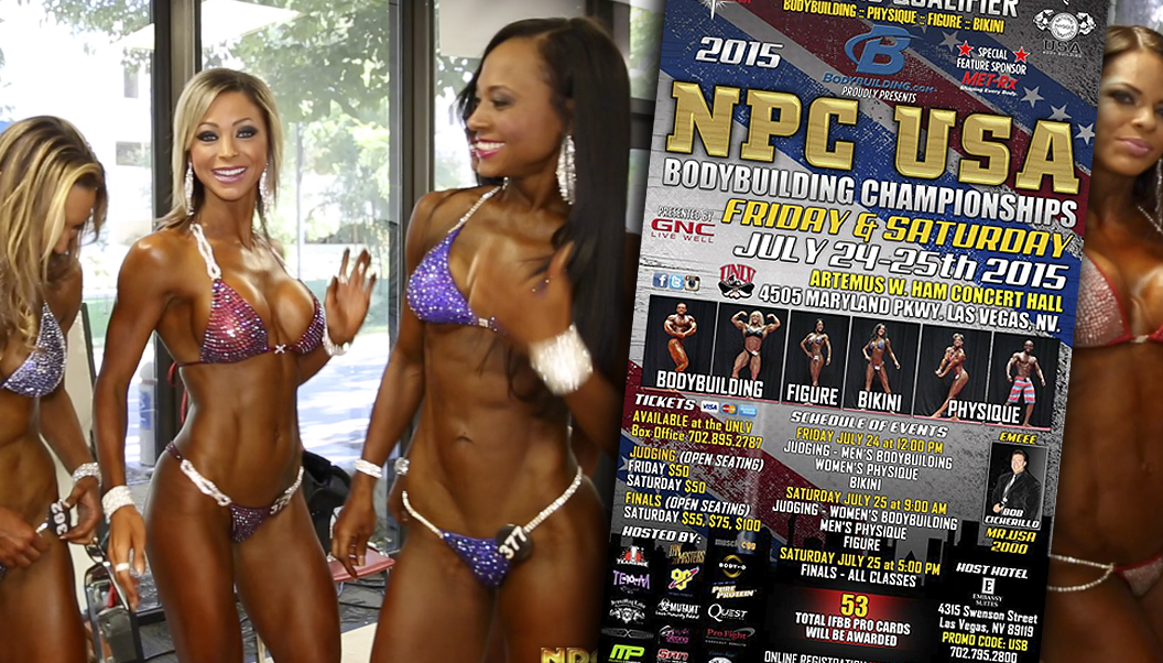 Bikini Prejudging Backstage Video From The Npc Usa Championships