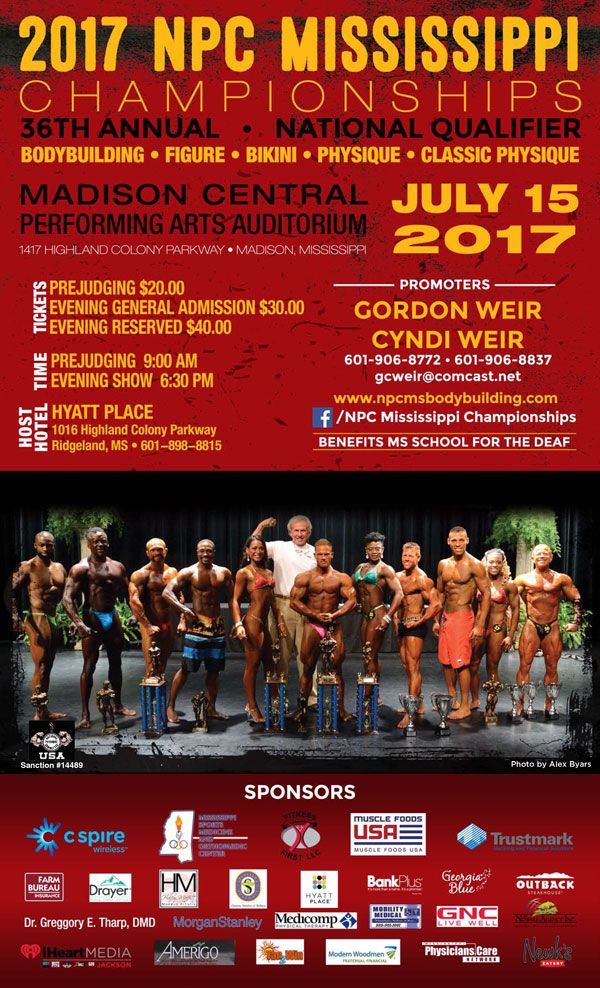 Mississippi Bodybuilding Championships NPC News Online