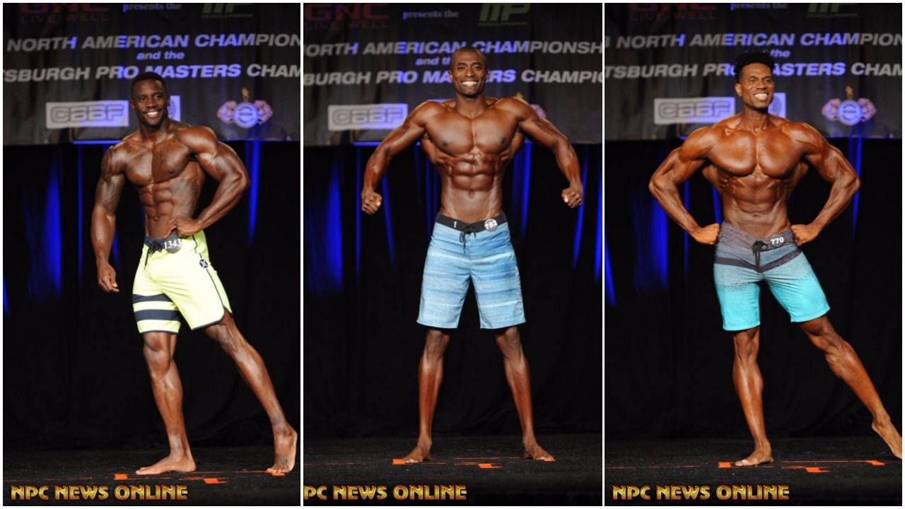 IFBB Men’s Physique Pro Card Winners From The 2017 IFBB North American Championships