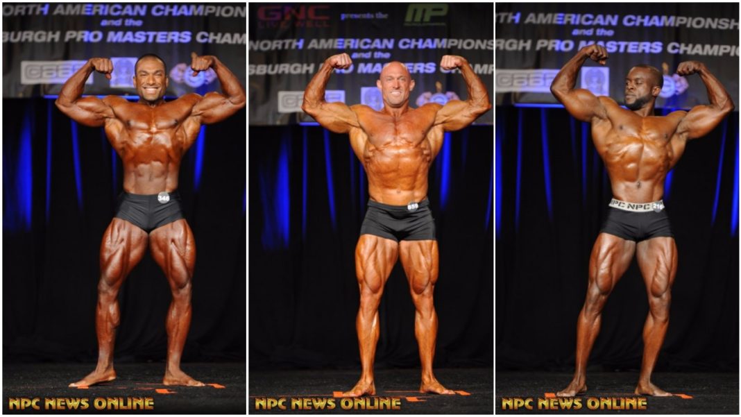 IFBB Men's Classic Physique Pro Card Winners From The IFBB North
