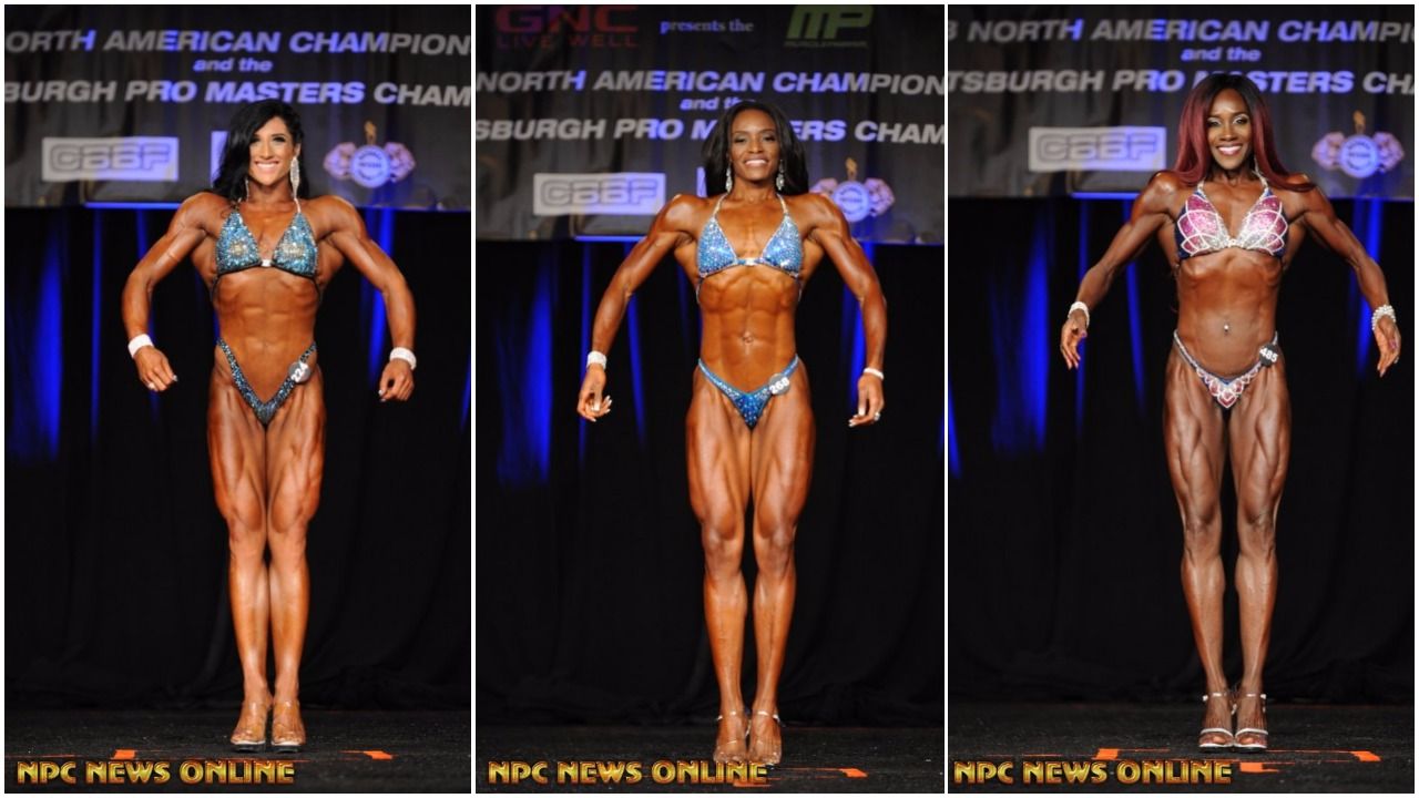 IFBB Women’s Figure Pro Card Winners From The 2017 IFBB North American Championships