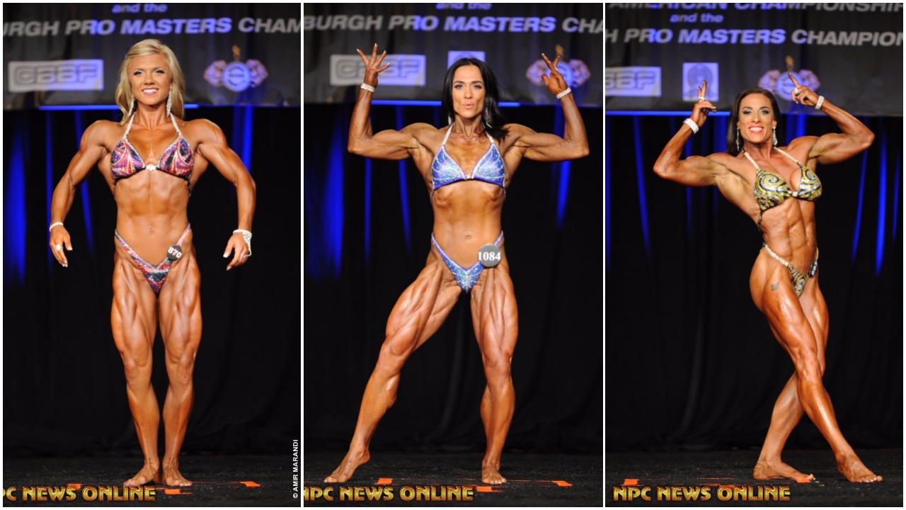 Women’s Physique IFBB Pro Card Winners From The 2017 IFBB North American Championships