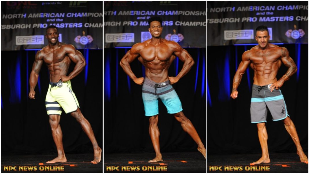 IFBB North American Championships Men's Physique Pro Card Winners