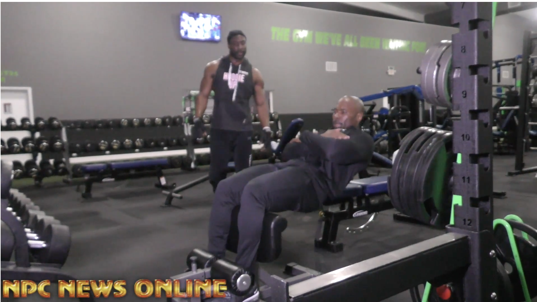 IFBB Classic Physique Pro Lee Banks Preps for the 2018 Arnold Classic With Travales Blount Video