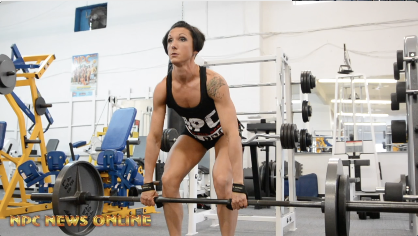 NPC Figure Competitor Sara Mouton Leg Workout in Prep For The 2018 NPC Pittsburgh Championships