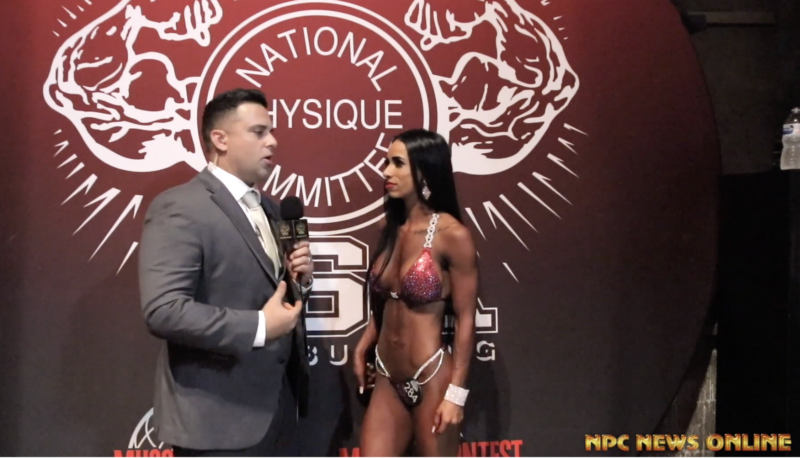 2019 NPC USA Championships Bikini Overall Winner Mercedes Fernandez