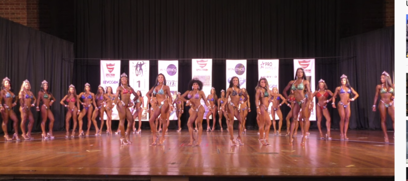 2019 IFBB San Antonio Classic Bikini Prejudging Video NPC News Online