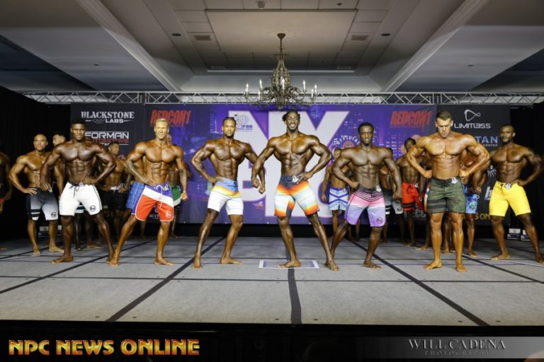 Ifbb New York Pro Men S Physique Prejudging Photos Npc News Online