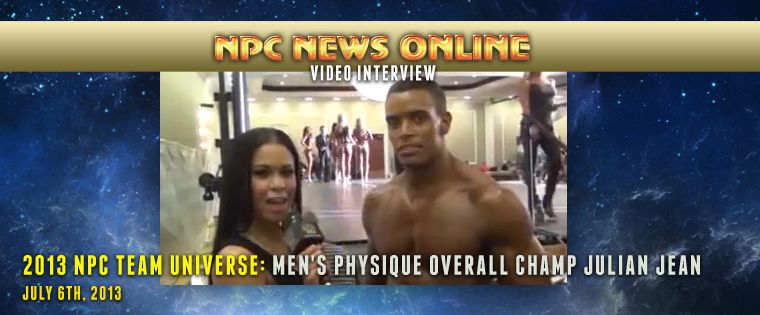 teamuniversewinners Men's Physique Overall Champ-  Julian Jean