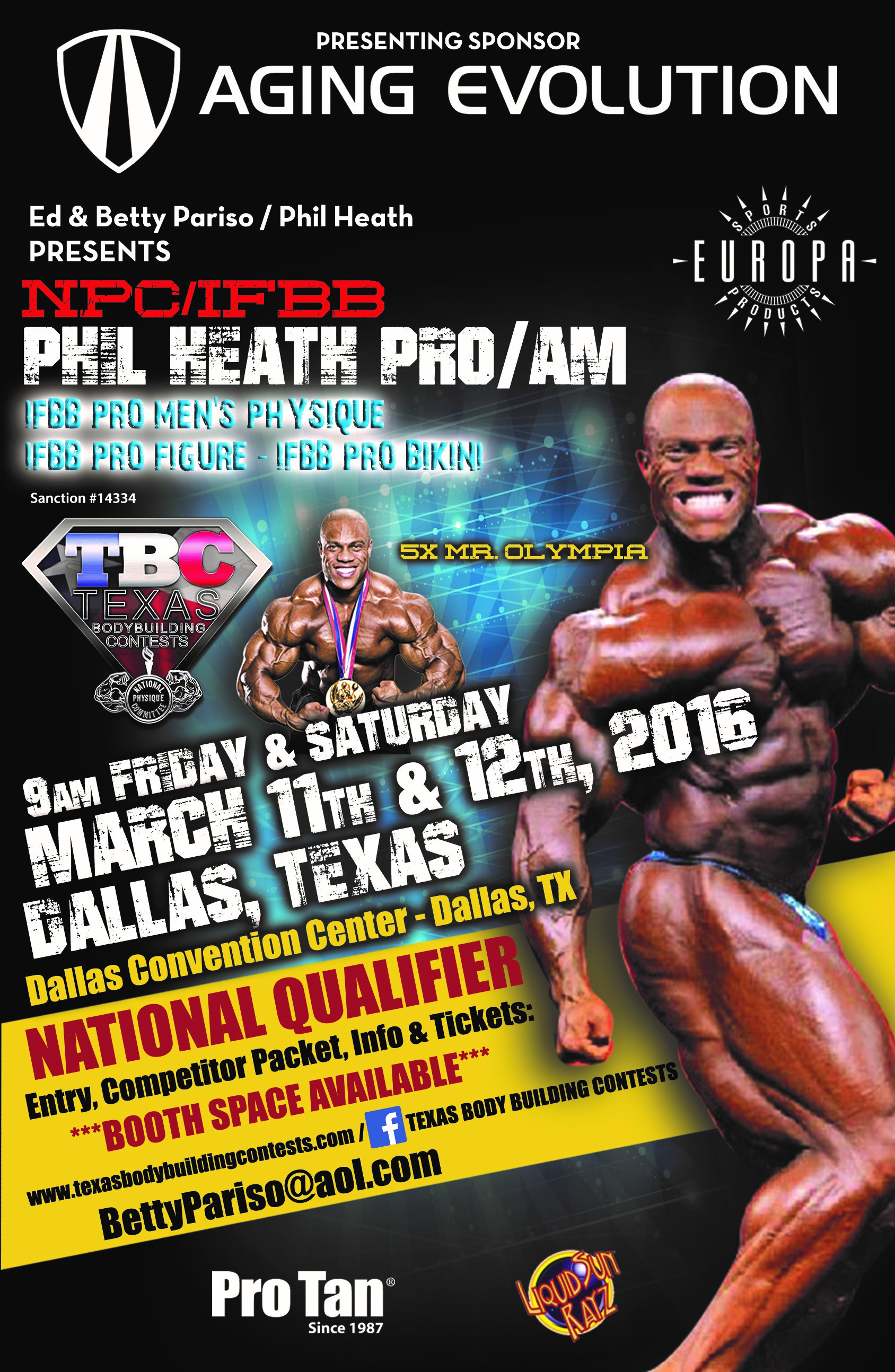 Contest Spotlight: 2016 NPC & IFBB PHIL HEATH PRO/AM | NPC News Online