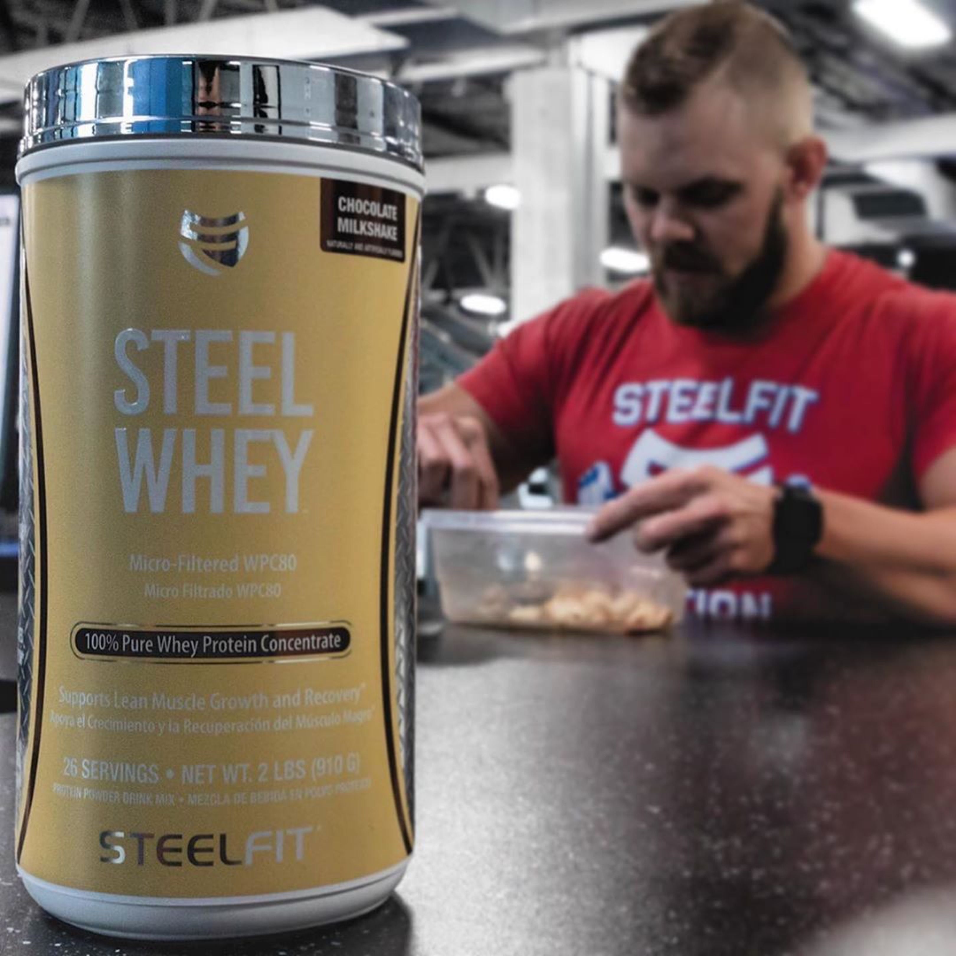 Steel Whey®️ 100 Pure Whey Protein Concentrate Wpc80 Npc News Online 1033