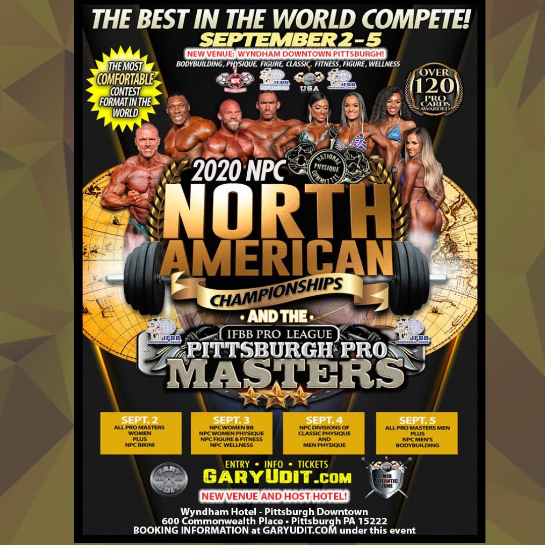 BREAKING NEWS! The NPC NORTH AMERICAN CHAMPIONSHIPS has been moved to