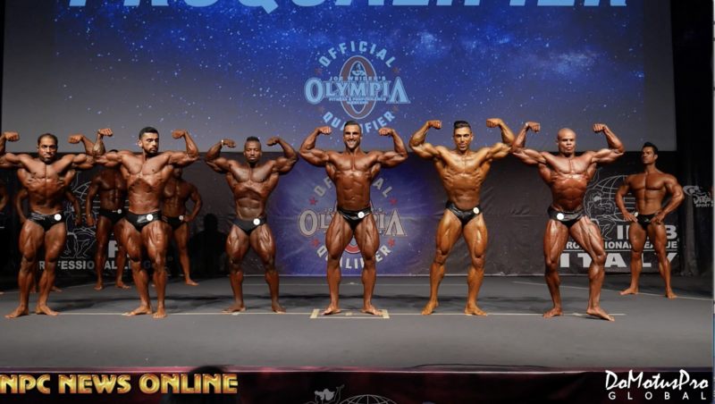 2019 Ifbb Pro League San Marino Pro Mens Classic Physique Prejudging