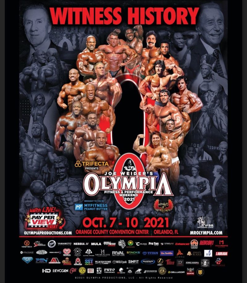 HERE IT IS!!! The official poster for this year’s Olympia - NPC News Online