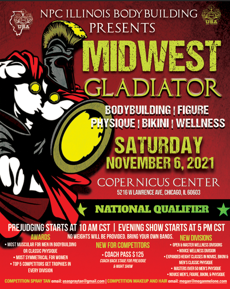 2021 NPC Midwest Gladiator NPC News Online