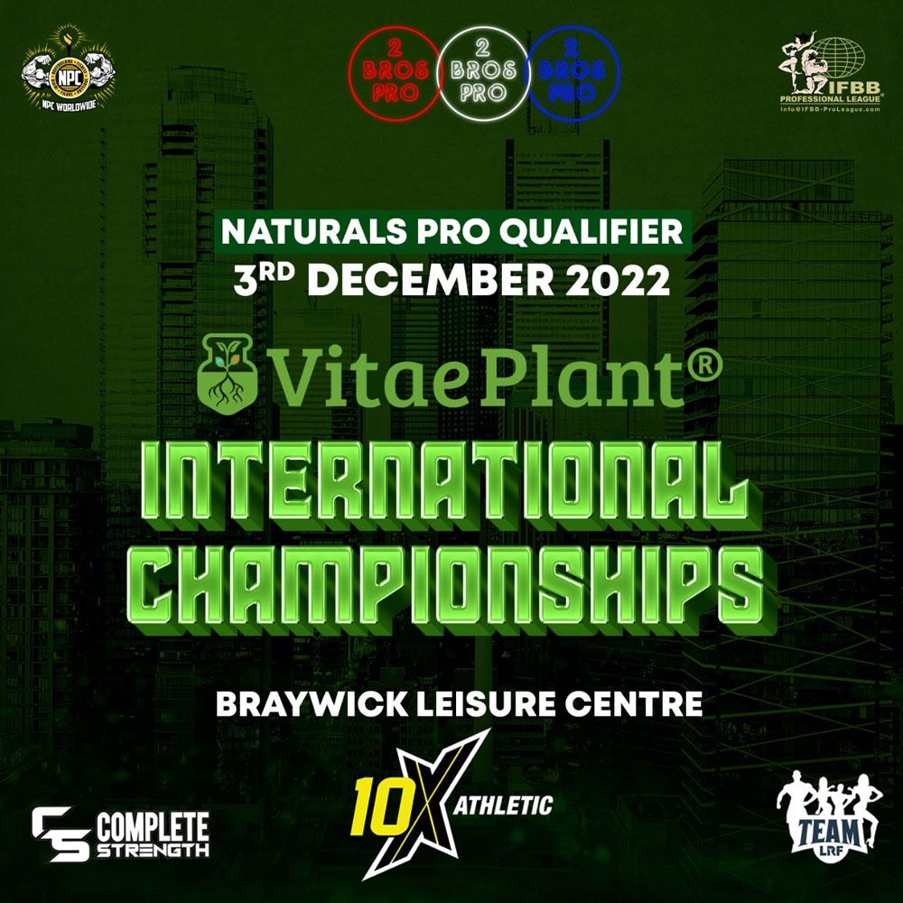 2022 NPC Worldwide Vitae Plant Natural International Championships ...