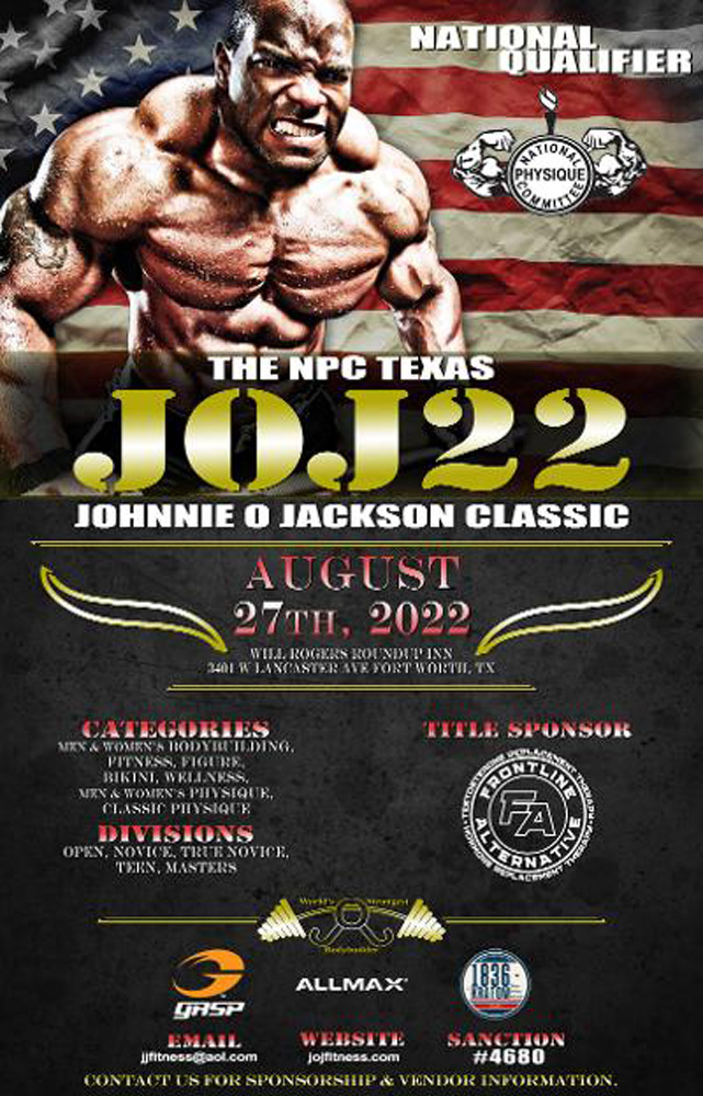 2022 NPC Johnnie O Jackson Classic NPC News Online