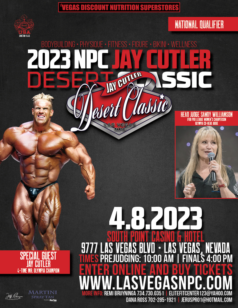 2022 NPC Jay Cutler Desert Classic NPC News Online