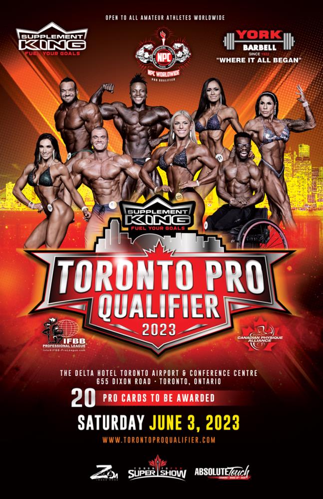 2023 CPA Toronto Pro Qualifier NPC News Online