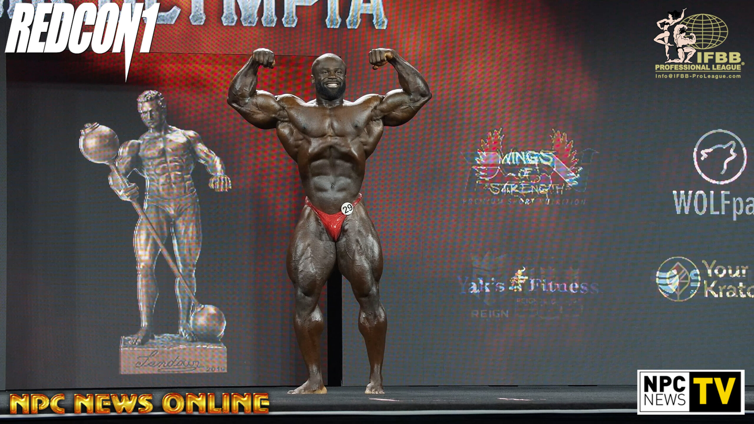 CONGRATULATIONS to Samson Dauda on winning the Overall 2023 IFBB