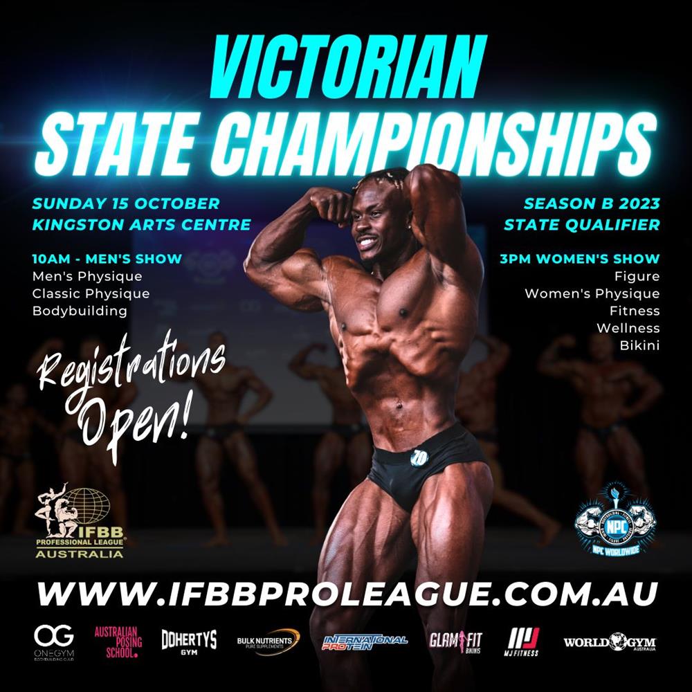 2023 Ifbb Professional League Vic State Championships Npc News Online 5049