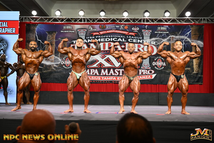 2023 IFBB Tampa Pro Men's Open Prejudging Photos NPC News Online