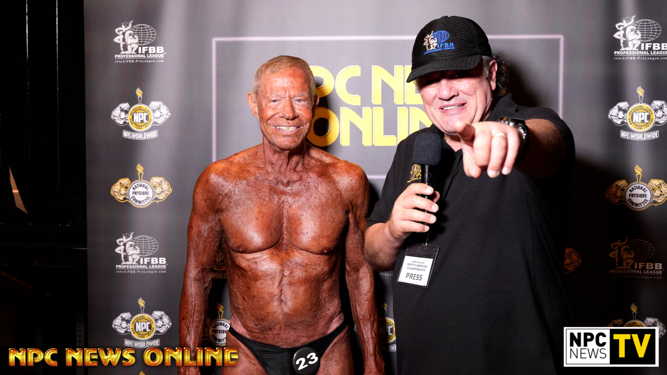 2023 IFBB Masters World Championships Pro Men's Interviews - NPC News ...