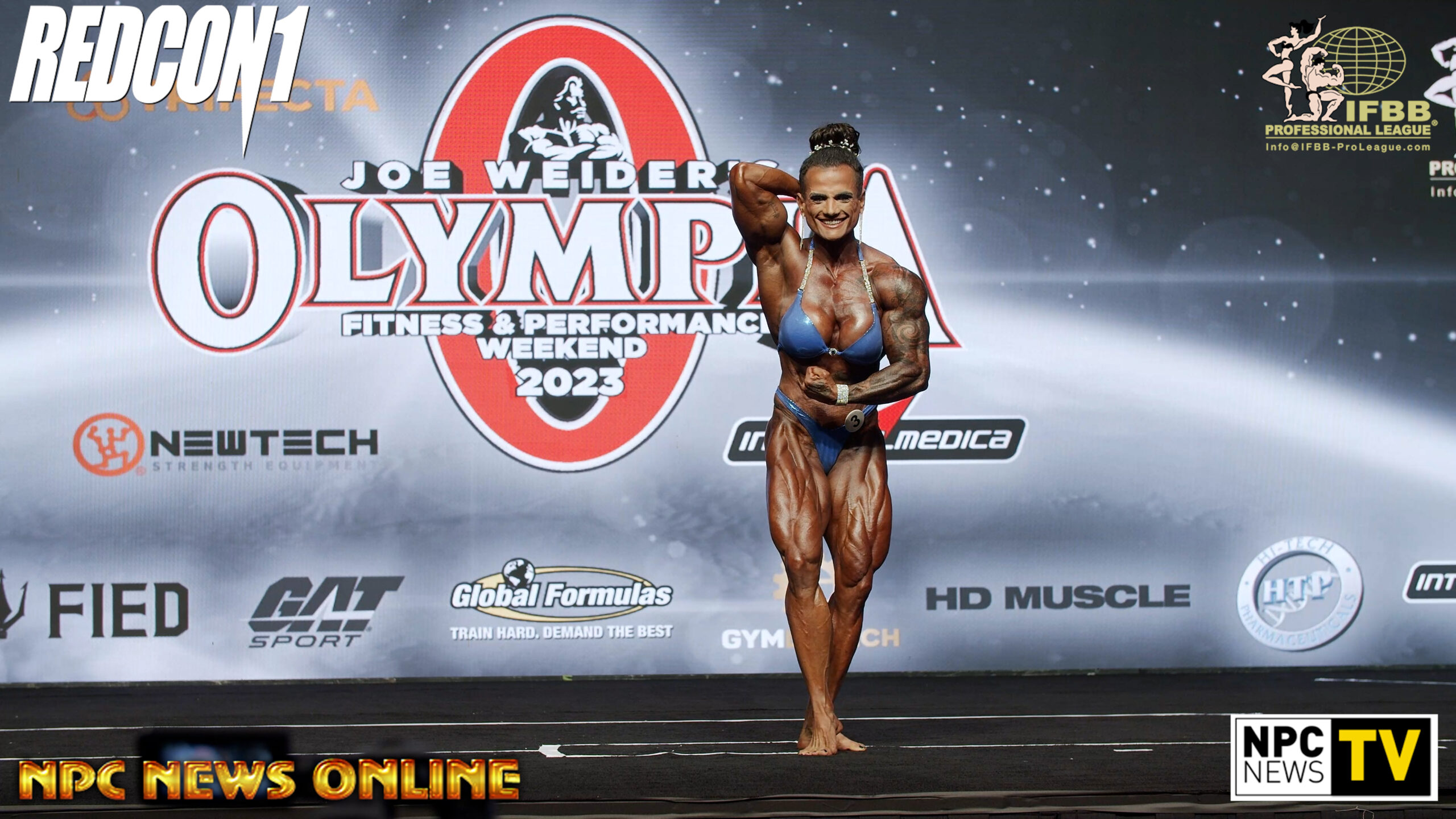 2023 IFBB Pro League Ms. Olympia 3rd Place Winner Alcione Barreto