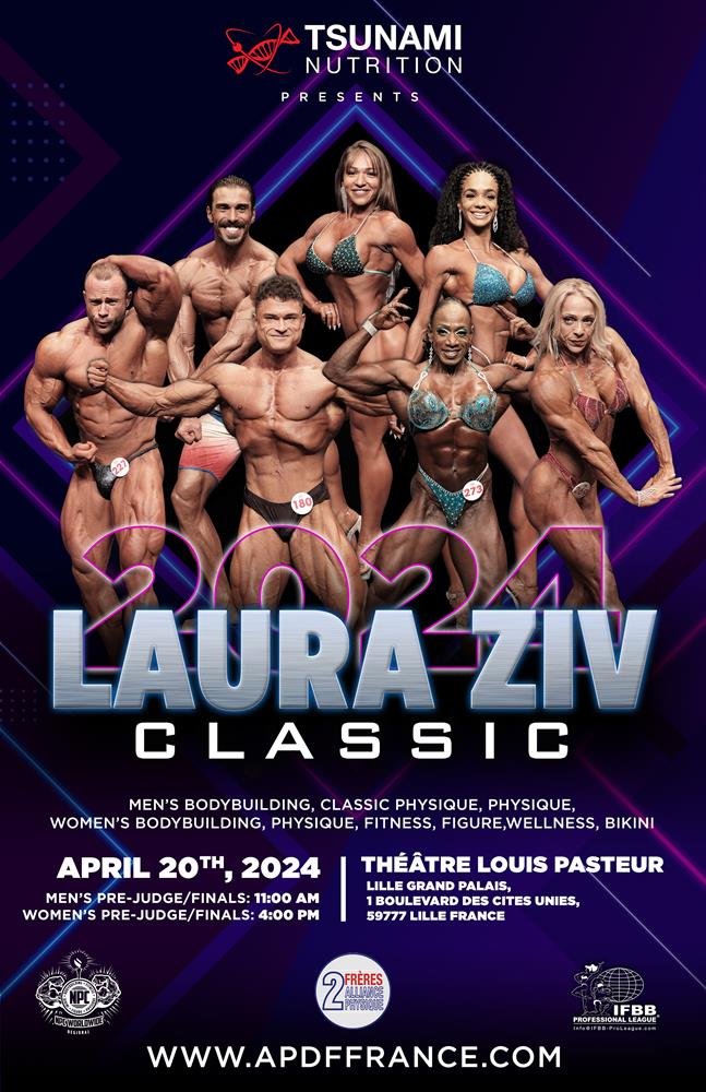 2024 NPC Worldwide Tsunami Nutrition Laura Ziv Classic NPC News Online