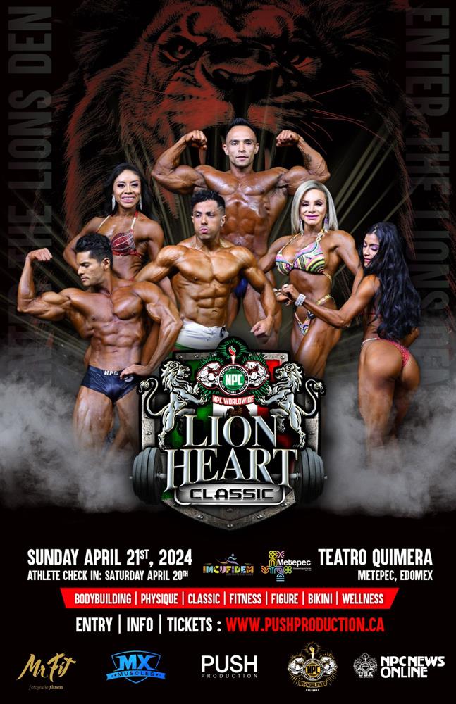 2024 NPC Worldwide Lion Heart Classic NPC News Online   2024 LIONHRTCLS REG 