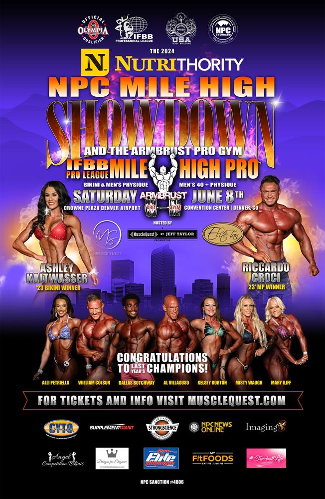 2024 NPC Nutrithority Mile High Showdown NPC News Online