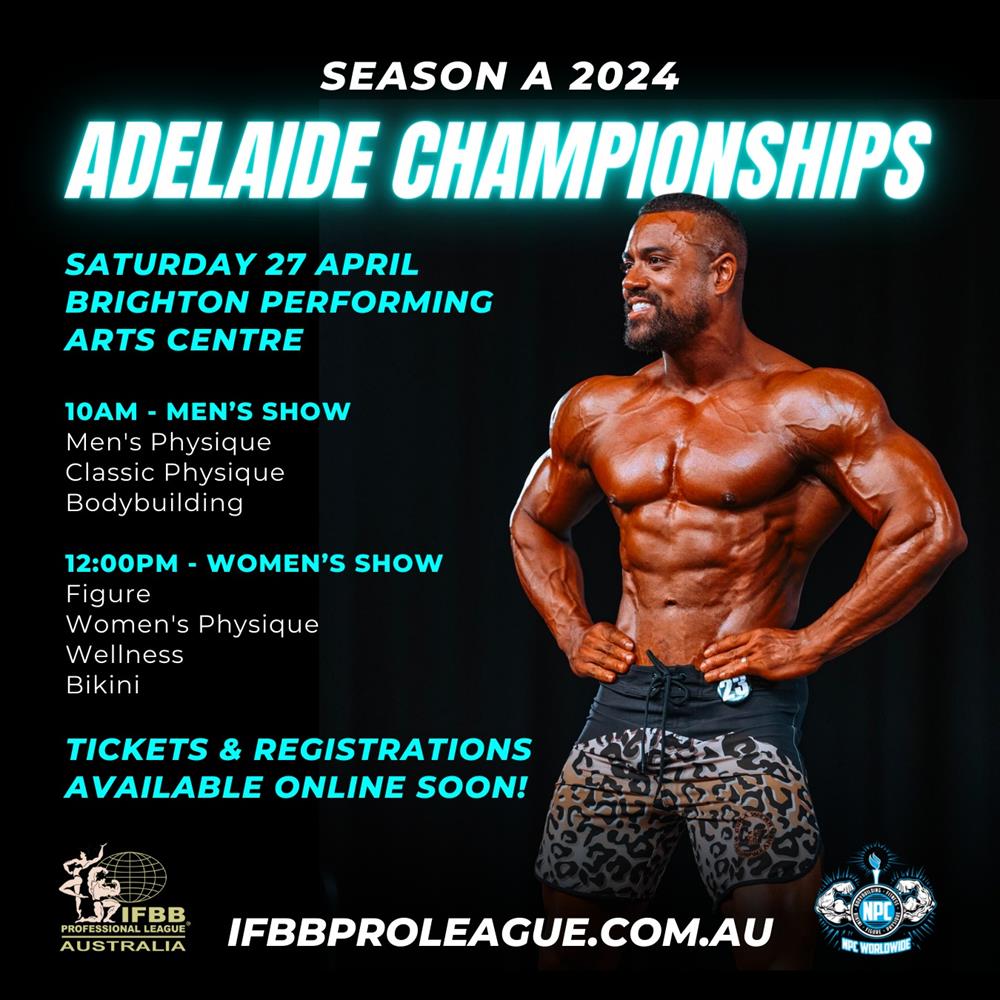 2024 IFBB Professional League Adelaide Championships NPC News Online