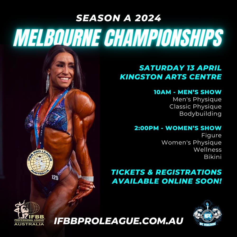 2024 IFBB Professional League Melbourne Championships NPC News Online