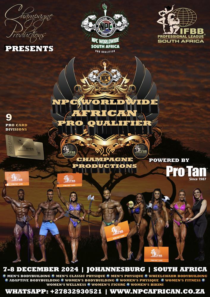 2024 NPC Worldwide African Pro Qualifier NPC News Online