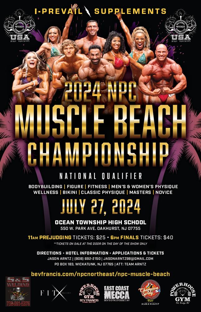 2024 NPC Muscle Beach Championship NPC News Online