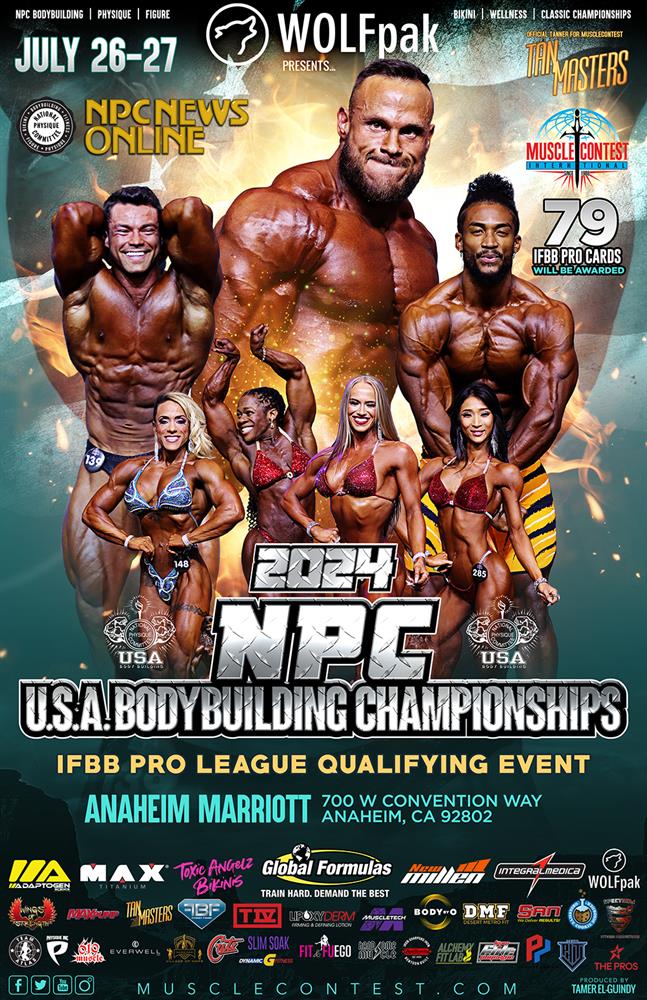 2024 NPC USA Bodybuilding Championships NPC News Online