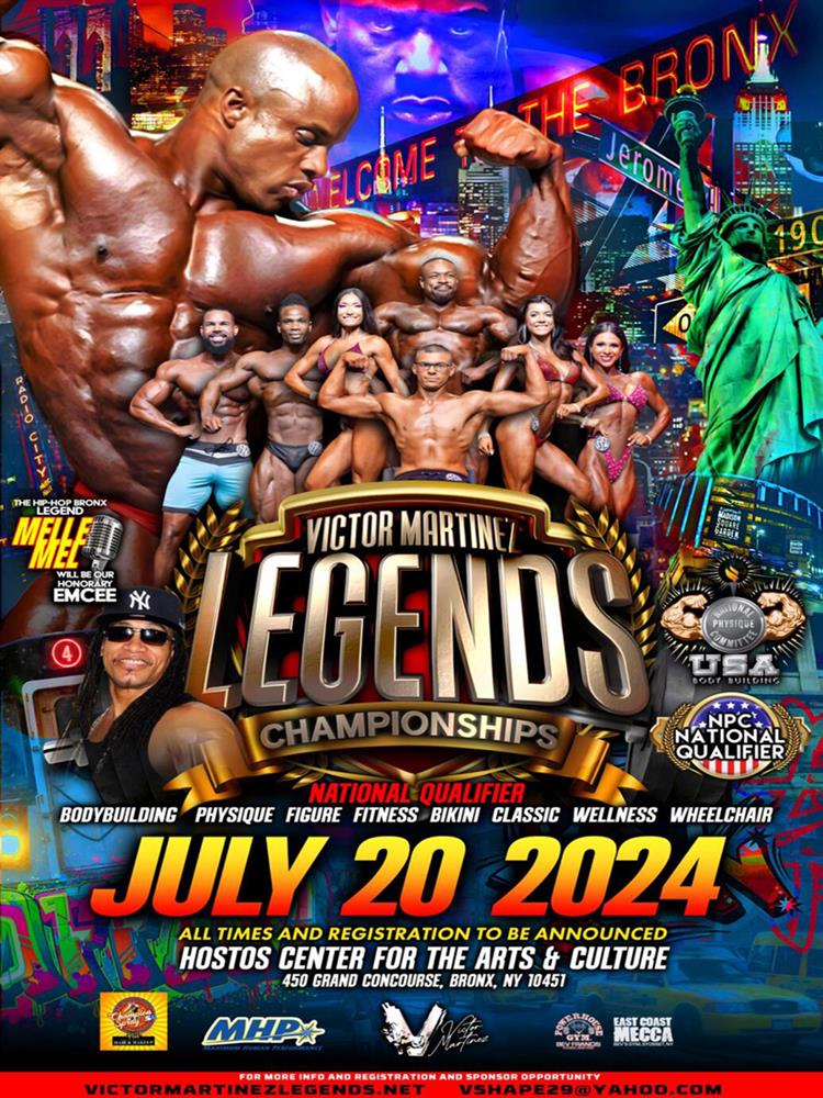 2024 NPC Victor Martinez Legends Championships NPC News Online